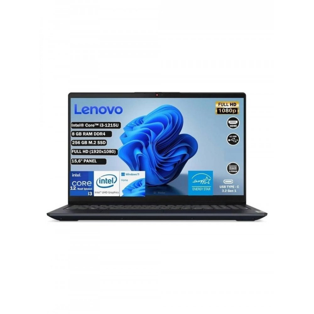 Lenovo Ideapad i3 20 Gb Ram 256 Gb SSD 15.6